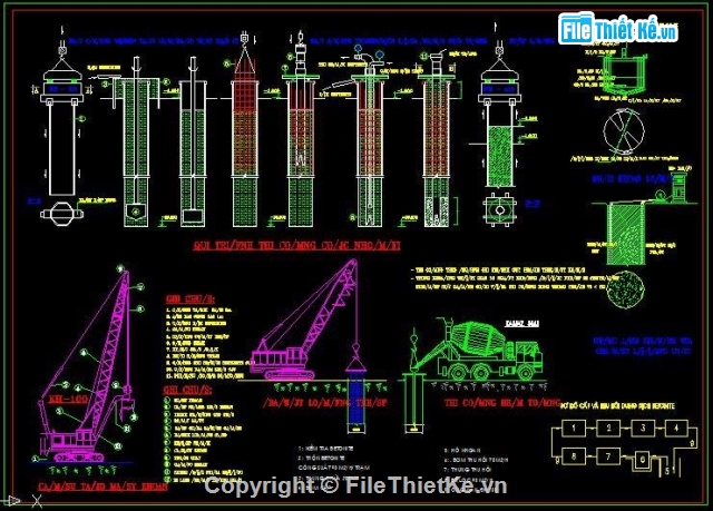 biện pháp thi công nhà,công trình dân dụng,Biện pháp thi công công trình dân dụng,thi công