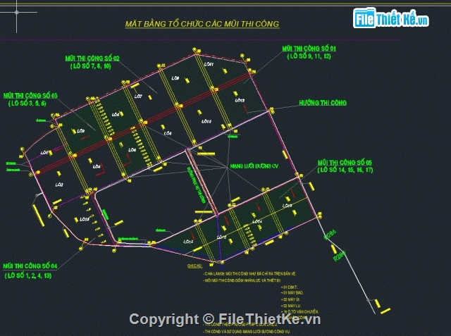 thi công,nền,biện pháp san nền,cad san nền,Biện pháp thi công san nền