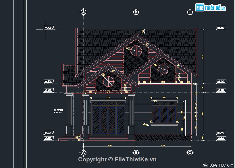 File cad biệt thự 1 tầng,Bản vẽ biệt thự 1 tầng,bản vẽ cad biệt thự,kiến trúc biệt thự 1 tầng,biệt thự 1 tầng dwg