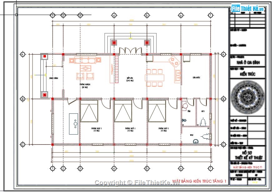 File cad biệt thự 1 tầng,Bản vẽ biệt thự 1 tầng,bản vẽ cad biệt thự,kiến trúc biệt thự 1 tầng,biệt thự 1 tầng dwg