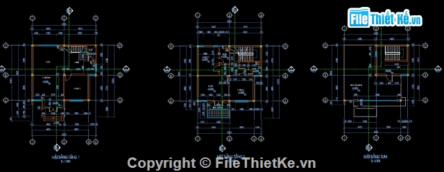 biệt thự 3 tầng,kết cấu biệt thự,kiến trúc biệt thự,kiến trúc 3 tầng,biệt thự 3 tầng 9x7.8m