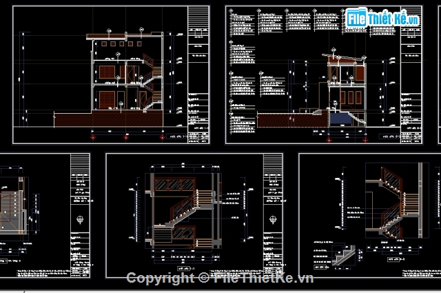 file cad Biệt thự 9x15m,Kiến trúc Biệt thự 9x15m,kết cấu Biệt thự 9x15m,điện nước Biệt thự 9x15m,Biệt thự 9x15m