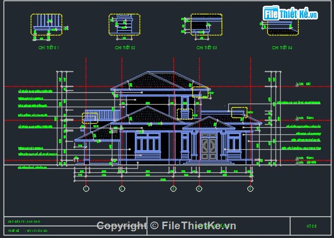 Biệt thự 2 tầng,bản vẽ biệt thư 2 tầng,Biệt thự 12.775x17.275m,Biệt thự mini 2 tầng,bản vẽ biệt thự mini 2 tầng,thiết kế biệt thự mini 2 tầng