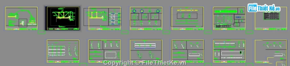 đà giáo,bản vẽ đà giáo,bản vẽ cad đà giáo
