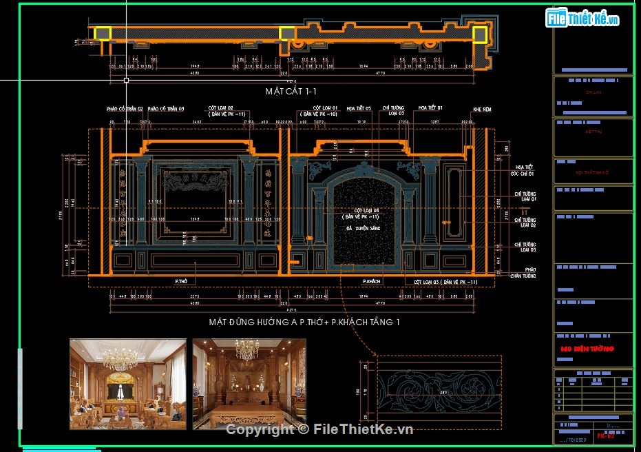 cad nội thất,nội thất biệt thự,chi tiết kỹ thuật