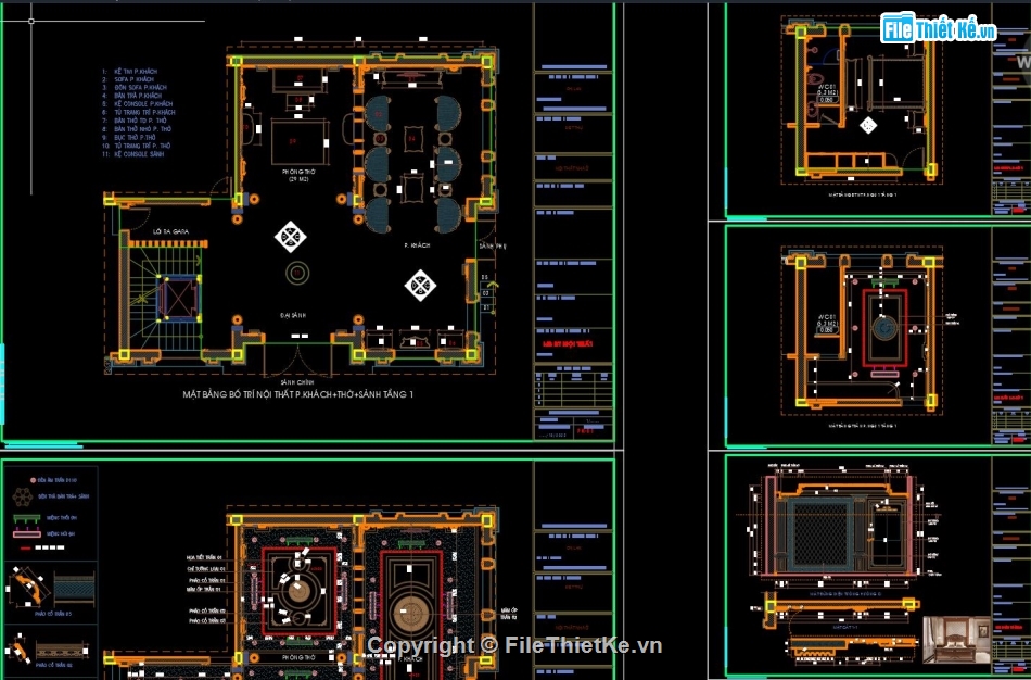 cad nội thất,nội thất biệt thự,chi tiết kỹ thuật