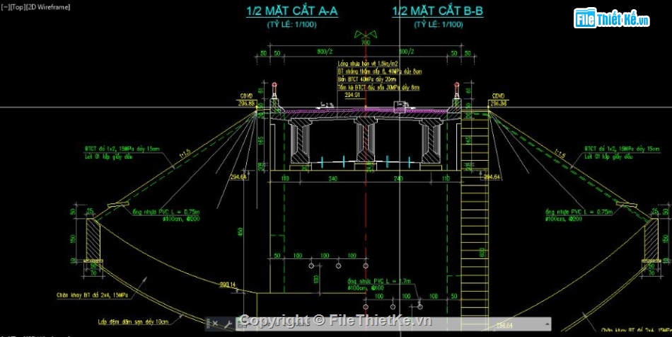 cầu dầm T,bptc cầu dầm,bản vẽ cầu dầm