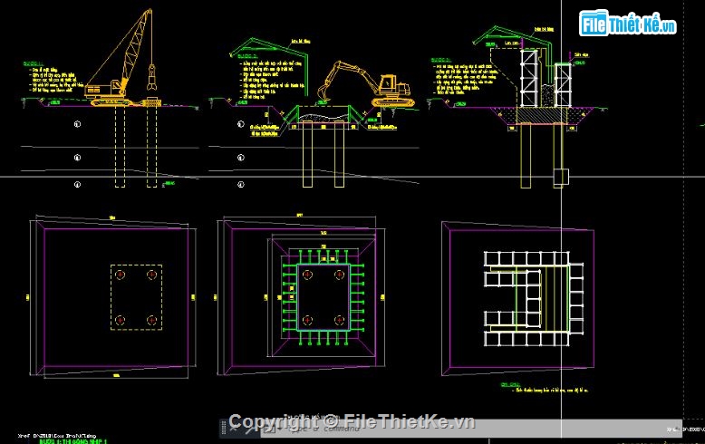 cầu dầm T,bptc cầu dầm,bản vẽ cầu dầm