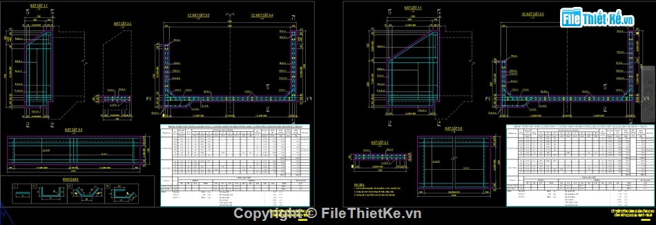 cống thoát nước,cống hộp đôi,bản vẽ cống hộp đôi,đường cao tốc Bắc Nam,Cao tốc Vĩnh Hảo-Phan Thiết