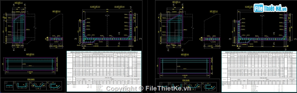 cống thoát nước,cống hộp đôi,bản vẽ cống hộp đôi,đường cao tốc Bắc Nam,Cao tốc Vĩnh Hảo-Phan Thiết