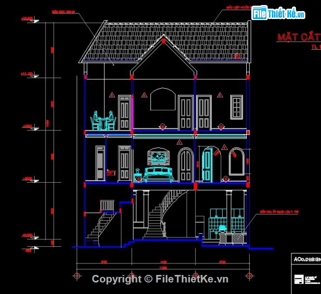 biệt thự đẹp,Mẫu biệt thự đẹp,biệt thự 3 tầng