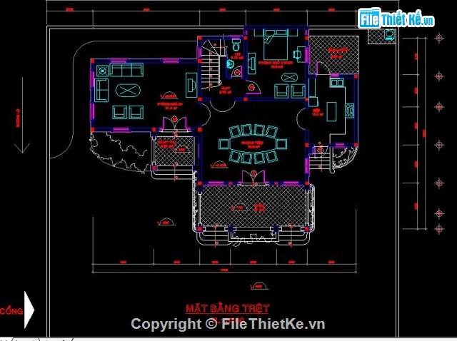 kết cấu biệt thự,mẫu biệt thự,mẫu biệt thự 2 tầng