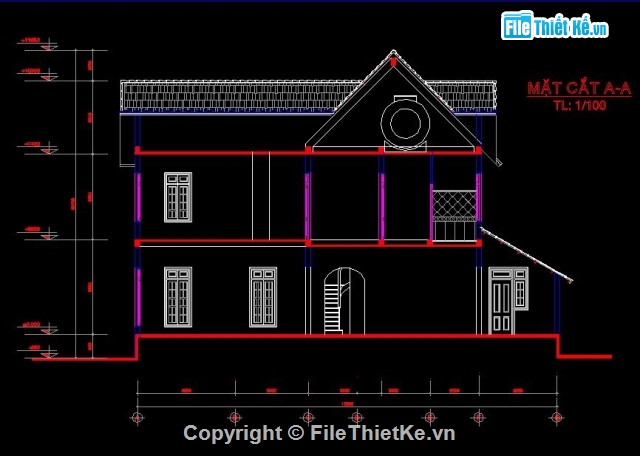 kết cấu biệt thự,mẫu biệt thự,mẫu biệt thự 2 tầng