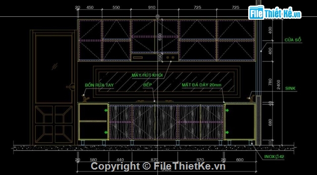 cấu tạo tủ bếp,tủ bếp,tủ bếp chi tiết