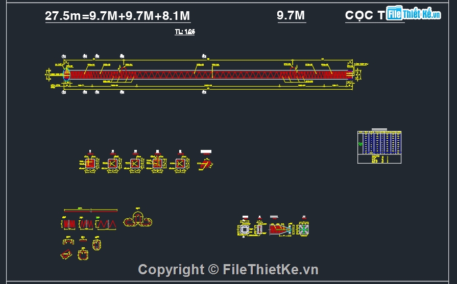 File cad,khoan nhồi cọc,cọc nhồi,cọc khoan nhồi,khoan nhồi,cọc khoan