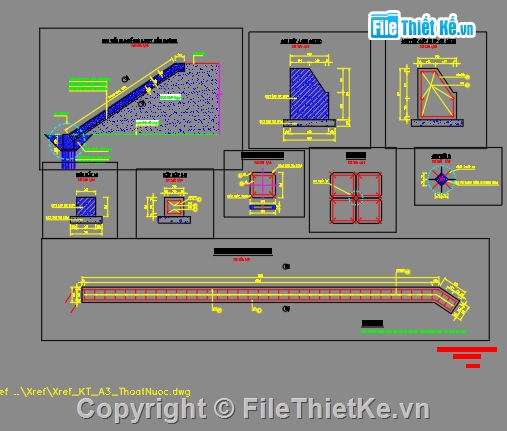 File cad cống hộp,cad chi tiết cống hộp,bản vẽ cống hộp