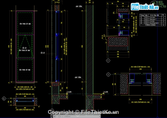 chi tiết cửa,cửa nhôm huyndai,huyndai door detail,cửa nhôm kính