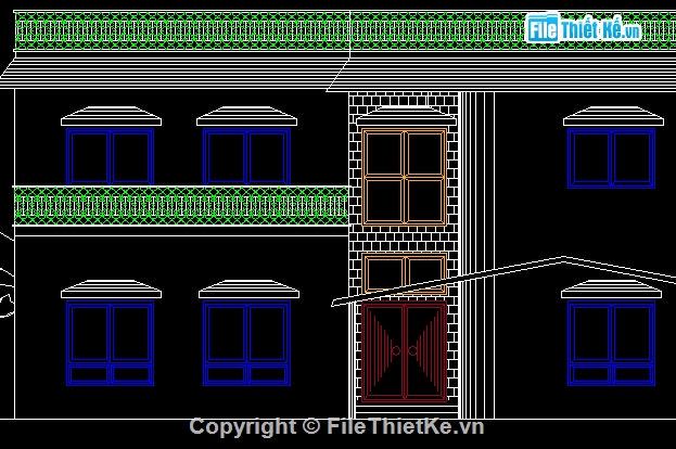 chi tiết nhà ở,cad nhà,thiết kế nhà,mẫu nhà nước ngoài