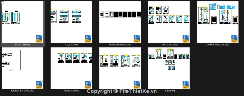 File cad,chi tiết,cad chi tiết,mặt cắt