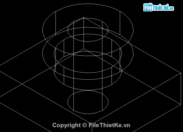 File cad,bản vẽ cad,cad 3D  cơ bản