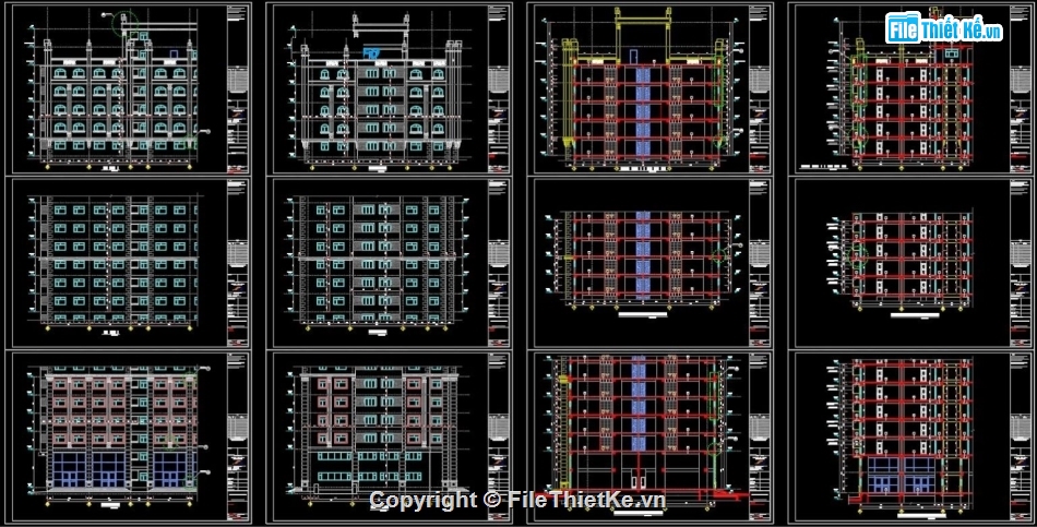 cad chung cư,chung cư 26 tầng,căn hộ chung cư,File cad chung cư khởi thành,autocad chung cư 26 tầng,bản vẽ cad chung cư