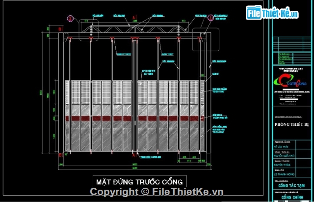 cổng,mẫu cổng,Cổng công trường,bản vẽ autocad cổng