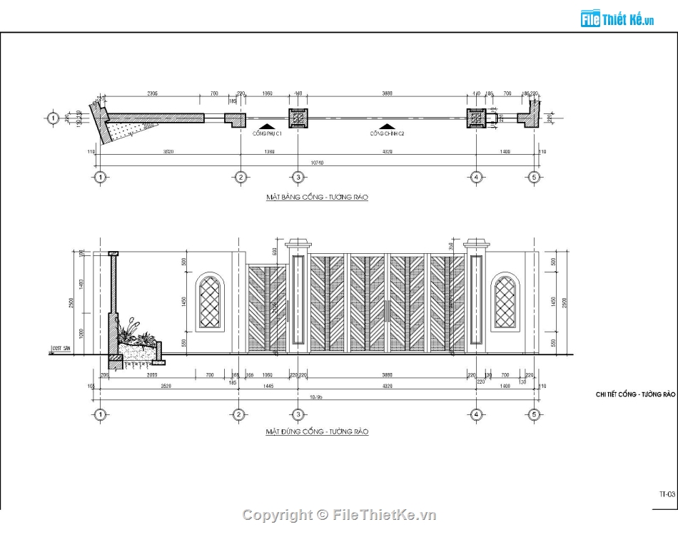 nhà thờ 2 tầng,bản vẽ từ đường,bản vẽ nhà thờ họ 2 tầng,file cad từ đường 2 tầng,mẫu từ đường 2 tầng