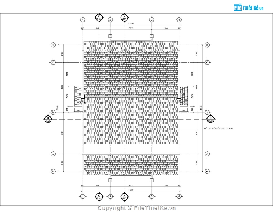 nhà thờ 2 tầng,bản vẽ từ đường,bản vẽ nhà thờ họ 2 tầng,file cad từ đường 2 tầng,mẫu từ đường 2 tầng