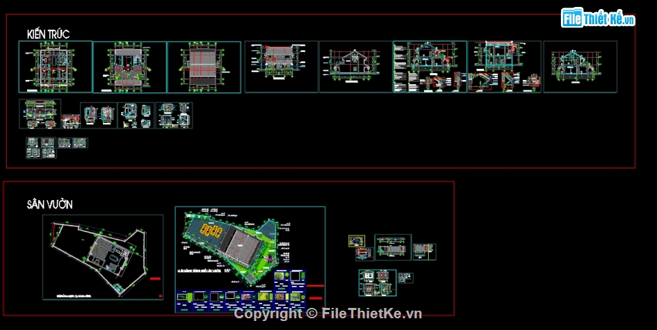 nhà thờ 2 tầng,bản vẽ từ đường,bản vẽ nhà thờ họ 2 tầng,file cad từ đường 2 tầng,mẫu từ đường 2 tầng