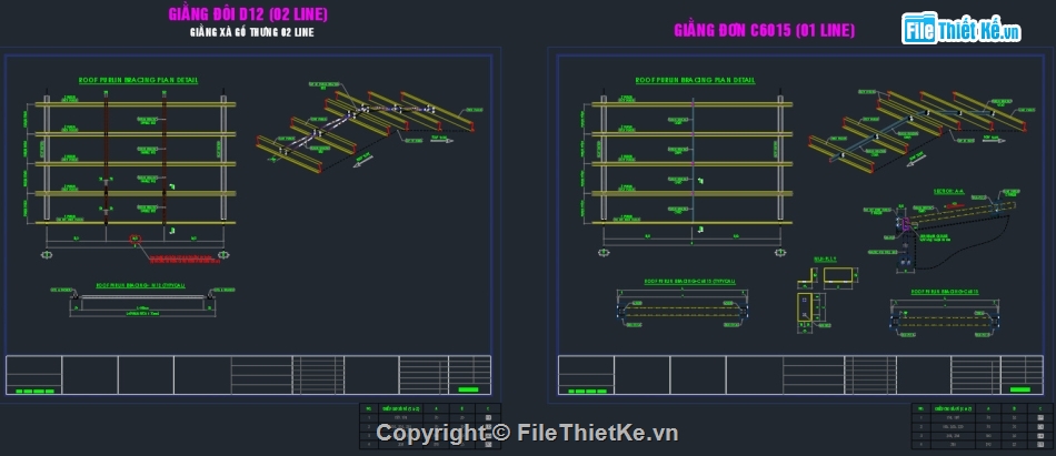 giằng xà gồ mái,xà gồ mái,thanh giằng xà gồ,nhà công nghiệp,nhà thép tiền chế