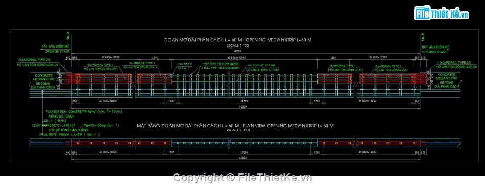 đường cao tốc,Kết cấu đường cao tốc,Điểm quay đầu xe khẩn cấp,Điểm mở dải phân cách giữa,hộ lan tôn sóng,Dải phân cách đường