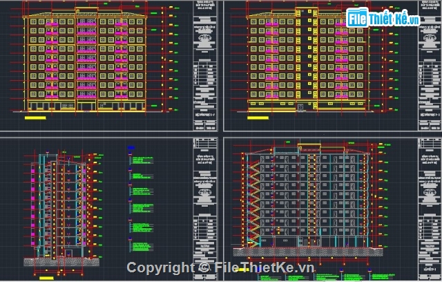 chung cư 8 tầng,bản vẽ autocad chung cư 8 tầng,chung cư cao tầng,cad chung cư,chung cư,bản vẽ chung cư