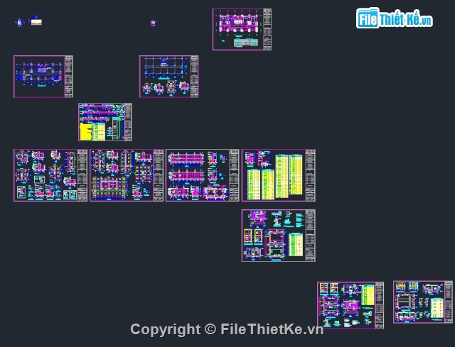 chung cư 8 tầng,bản vẽ autocad chung cư 8 tầng,chung cư cao tầng,cad chung cư,chung cư,bản vẽ chung cư