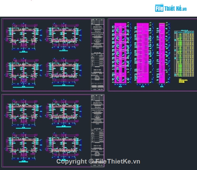 chung cư 8 tầng,bản vẽ autocad chung cư 8 tầng,chung cư cao tầng,cad chung cư,chung cư,bản vẽ chung cư