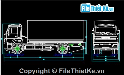 hệ thống lái xe Kamaz-43253,bản vẽ hệ thống lái xe,hệ thống lái cad