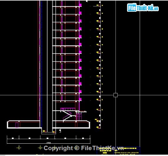 18 tầng,file cad nhà 18 tầng,đồ án 18 tầng,file cad đồ án nhà 18 tầng