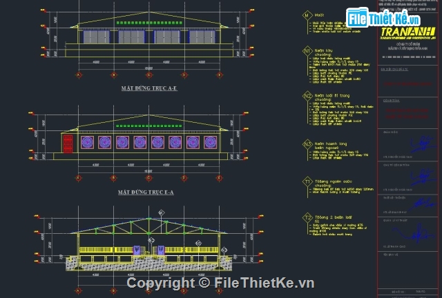 bản cad trang trai,Trang trại 10.000 hậu bị,Dự án trang trại nuôi lợn