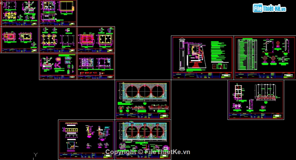 trạm xăng dầu,File cad trạm xăng dầu,bản vẽ cửa hàng xăng dầu,cửa hàng xăng dầu,trạm xăng kích thước 15x40m