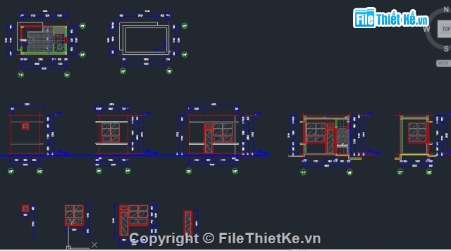 hàng rào,showroom,bản vẽ nhà bảo vệ,thiết kế nhà bảo vệ,bản vẽ thiết kế tường rào,file cad tường rào