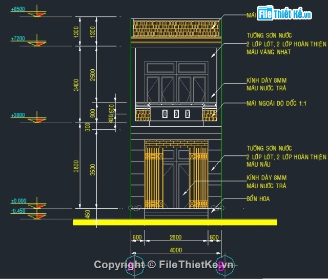 nhà 2 tầng,Bản vẽ nhà phố,nhà phố 2 tầng,bản vẽ 2 tầng,nhà dân dụng 2 tầng,nhà 2 tầng đẹp