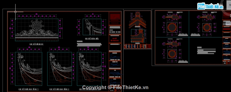 Bản vẽ cad gác chông,file cad gác chông,File cad trống,Bản vẽ gác chuông