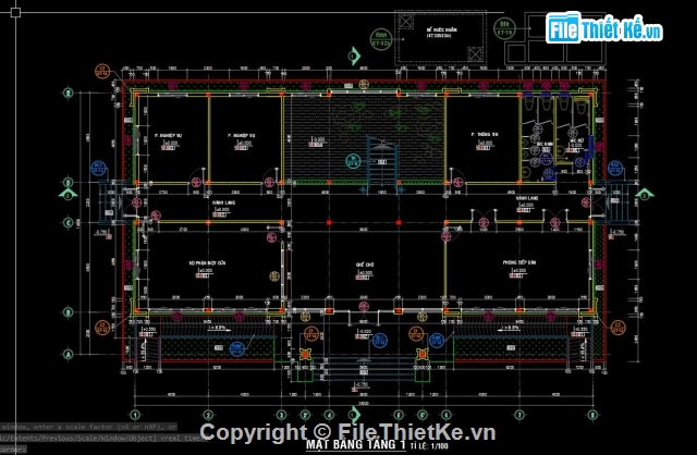 CAD trụ sở 2 tầng,File cad trụ sở 2 tầng,Ủy ban nhân dân,trụ sở làm việc,nhà làm việc 2 tầng