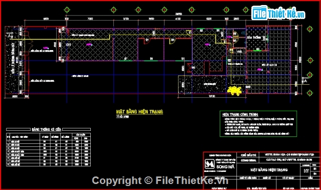 phương án trụ sở,Hồ sơ thiết kế trụ sở,trụ sở viettel khánh sơn,hồ sơ cải tạo trụ sở