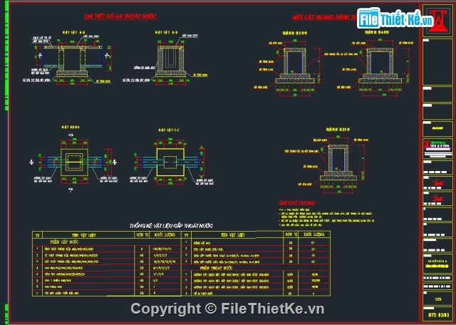 Hồ sơ cấp thoát nước,cấp thoát nước,cấp nước,cấp nước nahf công vụ 3 tầng,cấp nước 3 tầng