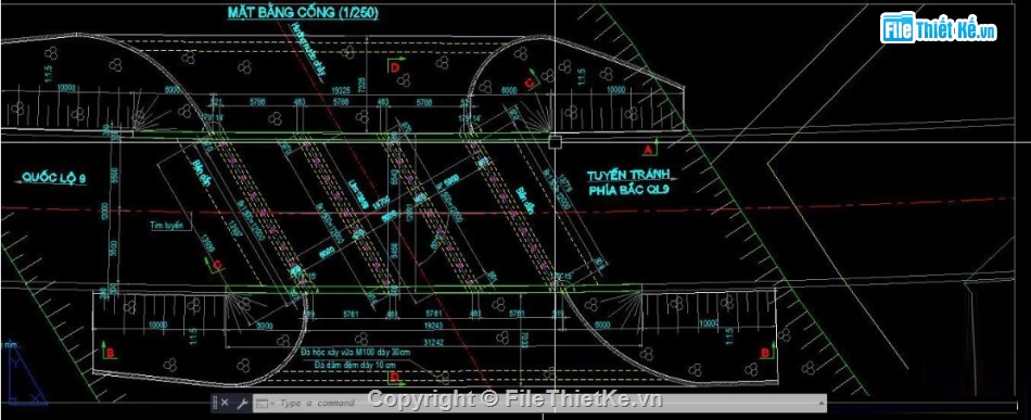Bản vẽ cống hộp,cống hộp đẹp,file cống hộp