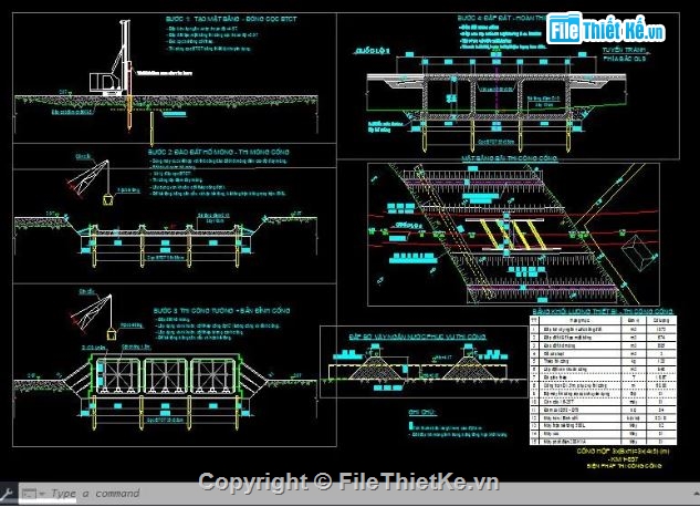 Bản vẽ cống hộp,cống hộp đẹp,file cống hộp