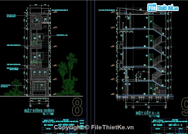 kiến trúc nhà ở,Kiến trúc nhà phố,Nhà phố 4x10m,nhà phố 5 tầng