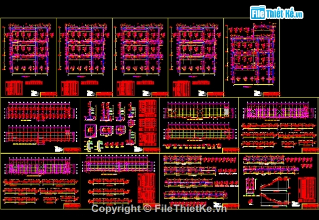 File thiết kế,trường học,thiết kế lớp học,trường tiểu học,Hồ sơ thiết kế