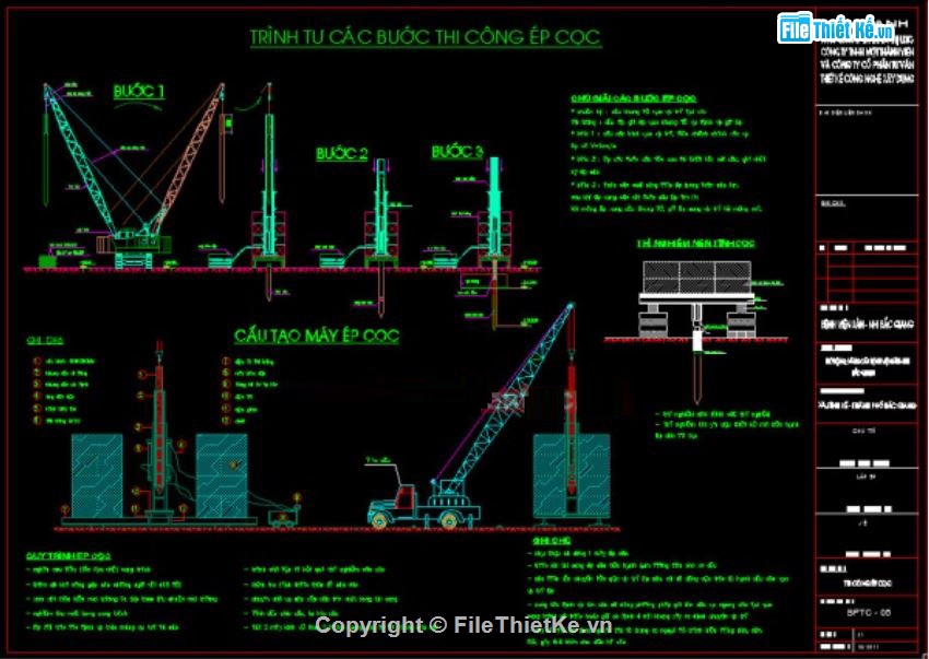 Biện pháp thi công,bp thi công móng,bản vẽ thi công