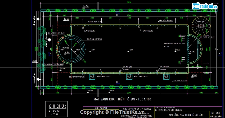 hồ bơi file cad,hồ bơi,cad hồ bơi,hồ bơi cad